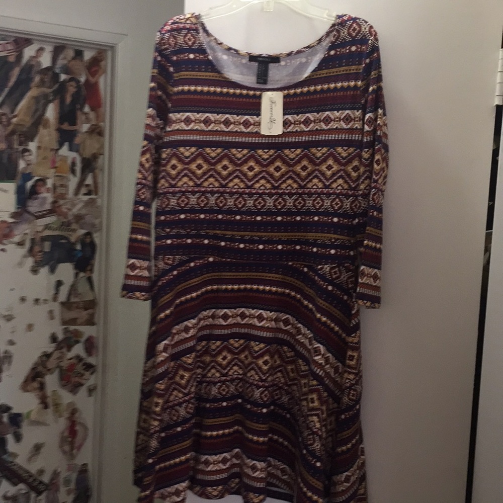 Beautiful Aztec print dress.